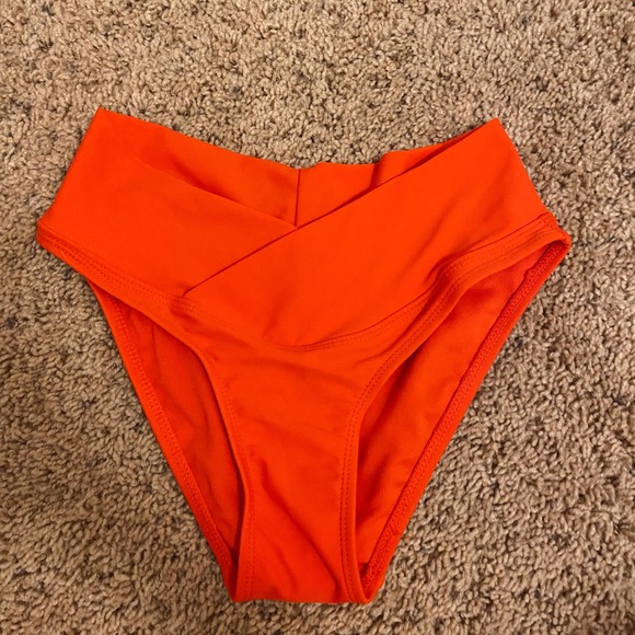 red target bathing suit bottoms - Picture 1 of 2